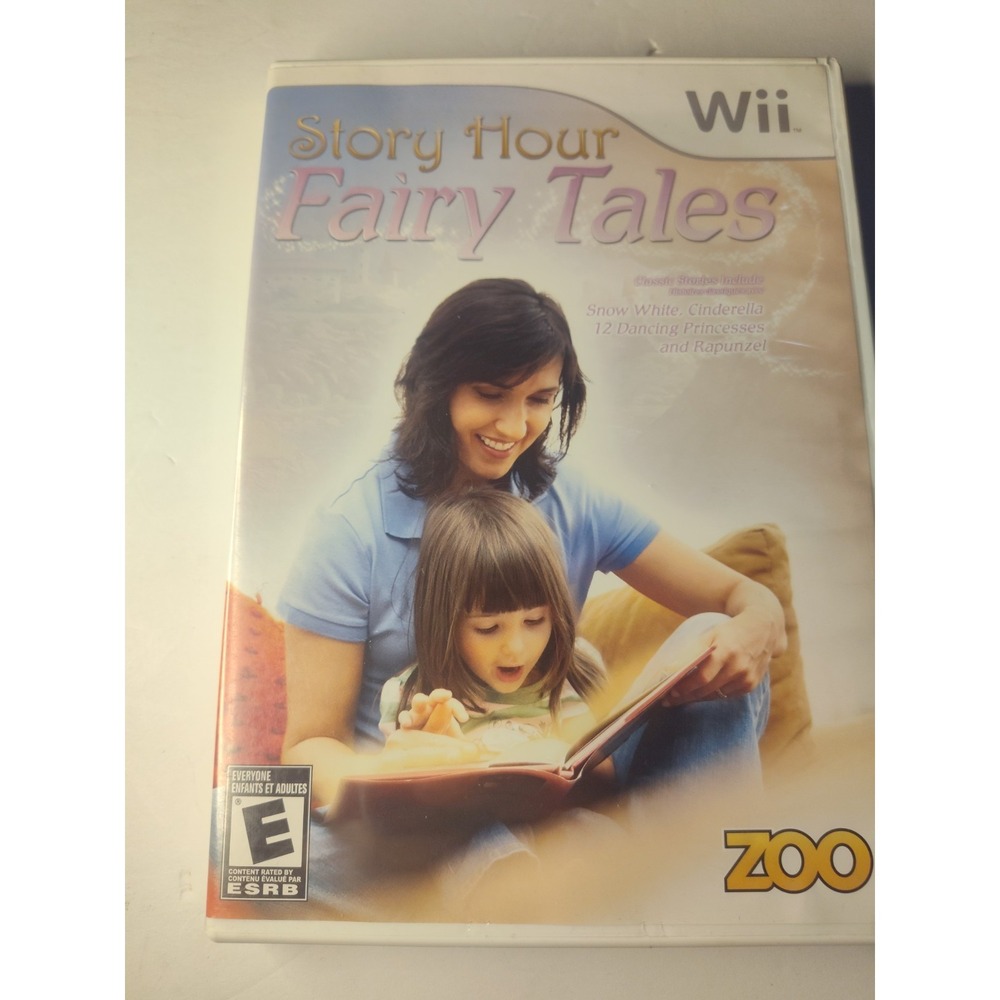 Story Hour: Fairy Tales (Nintendo Wii, 2008)‎ FREE SHIPPING
